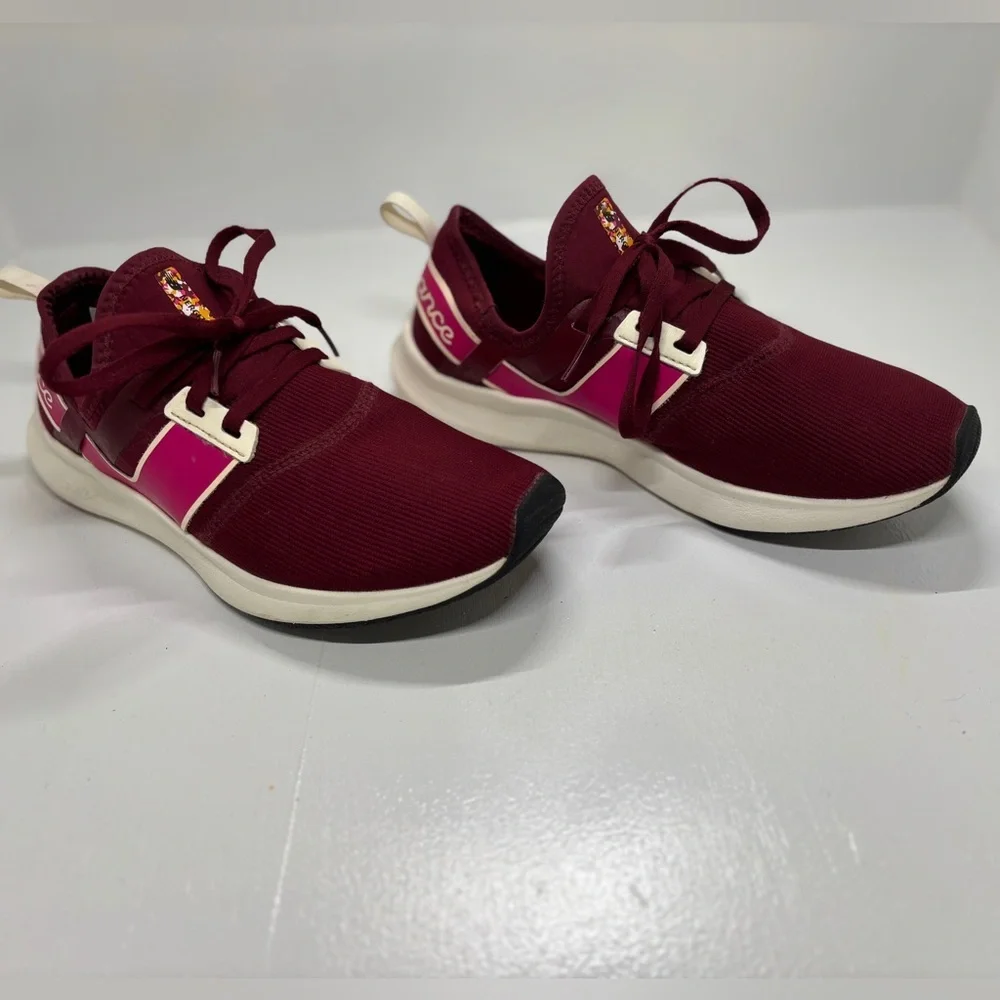 New Balance Nergize Sport Women’s 7.5 Burgundy FuelCore Slip-On Sneakers Lightwe - Picture 3 of 12